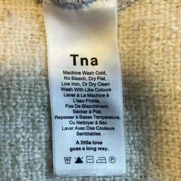 TNA Gray Long Sleeve Tee - Picture 5 of 6